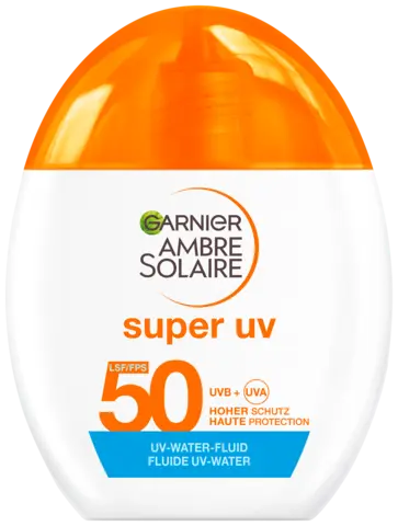 Garnier Super UV UV-Water-Fluid Invisible LSF 50 von AMBRE SOLAIRE