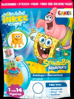 Überraschungs-Badekugel SpongeBob von CRAZE