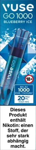 Vuse Go Blueberry Ice 1000 Züge 20mg 2ml von VUSE