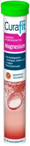 Magnesium Brausetabletten von CURAFIT
