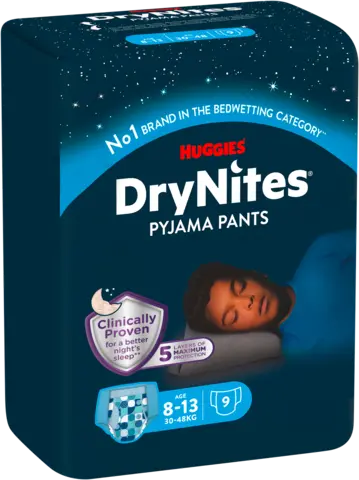 DryNites Pyjama Pants Teen Boys 8-15 Jahre von HUGGIES