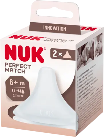 Ersatz-Trinksauger Perfect Match ab 6 Monate von NUK