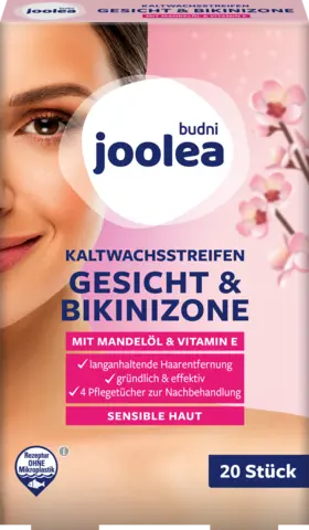 Kaltwachsstreifen Gesicht & Bikinizone von JOOLEA