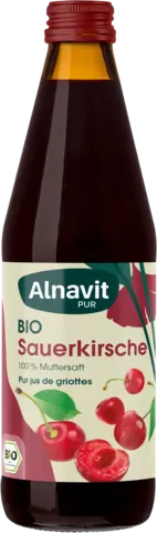 Bio Sauerkirsch Muttersaft von ALNAVIT