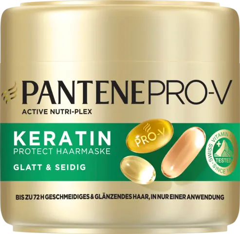 Keratin Protect Haarmaske Glatt & Seidig von PANTENE
