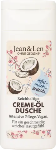 Creme-Öl Dusche Bio-Hafermilch/Kokosöl von JEAN & LEN