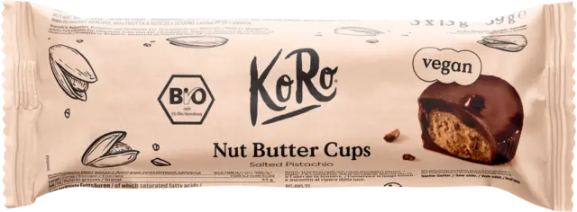 Bio Nut Butter Cups Salty Pistachio von KORO