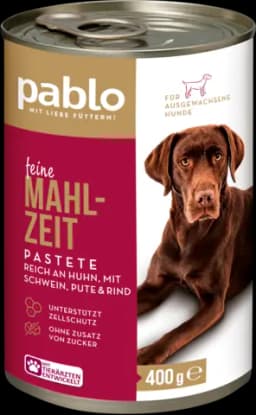 F.Paste.Reich a.Huhn Sch.Rind 400g von PABLO