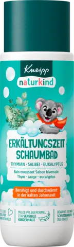 Naturkind Erkältungszeit Schaumbad von KNEIPP