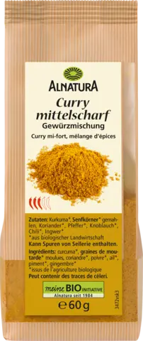 Bio Curry mittelscharf von ALNATURA