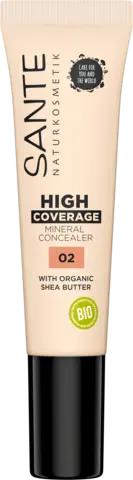 High Coverage Mineral Concealer 02 warm beige von SANTE