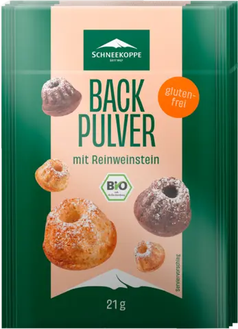 Bio Backpulver von SCHNEEKOPPE