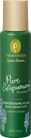Pure Entspannung Körpercreme Fluid von PRIMAVERA