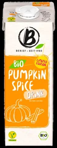 Bio Pumpkin Spice-Drink Limited Edition von BERIEF