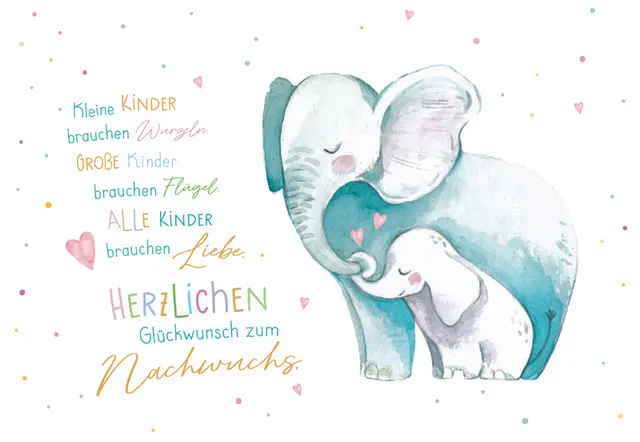 Green Karma Doppelkarte von GOLDBECK