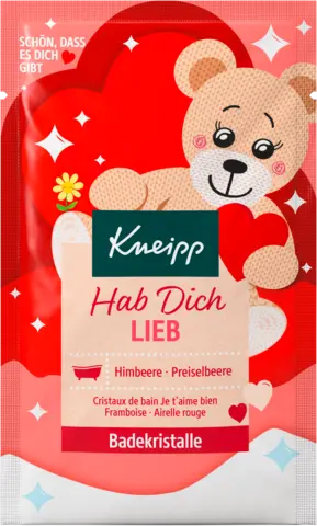 Badekristalle Hab dich lieb von KNEIPP