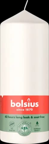 Stumpenkerze weiß 150 x 58 mm von BOLSIUS