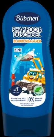 Kinder Shampoo&Duschgel Blubberbagger von BUEBCHEN