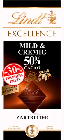 Excellence Mild & Cremig 50 % Kakao von LINDT