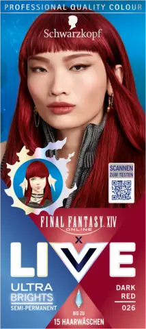 LIVE Ultra Brights 026 Dark Red von SCHWARZKOPF