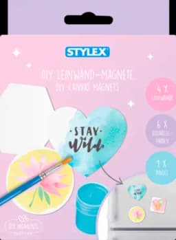 Leinwand-Magnete Set Do It Yourself von STYLEX