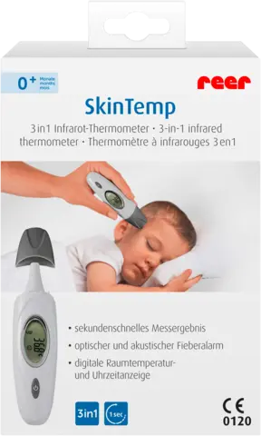 Skintemp 3 in 1 Infarot-Thermometer von REER