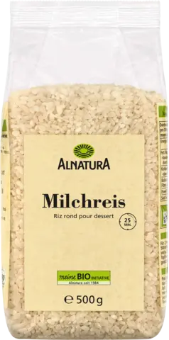 Bio Milchreis von ALNATURA