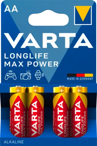 AA Batterien Longlife Max Power von VARTA