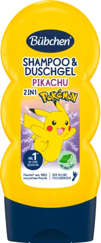 Shampoo & Duschgel Pikachu von BUEBCHEN