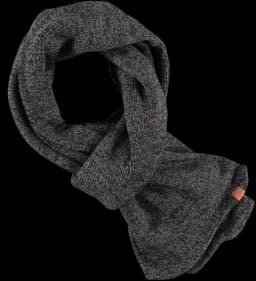 Herren Strick-Schal grey dark von SARLINI