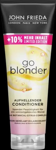 Sheer Blonde Go Blonder Aufhellender Conditioner von JOHN FRIEDA