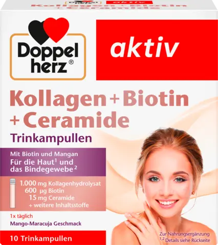 Kollagen + Biotin + Ceramide von DOPPELHERZ