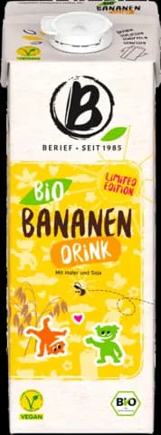 Bio Banane-Drink Limited Edition von BERIEF