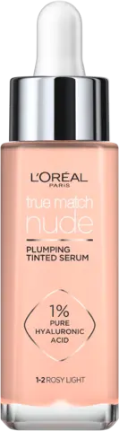 True Match Aufpolsterndes Getöntes Serum 1-2 sehr hell-hell von L'OREAL PARIS