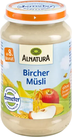 Demeter Bircher Müsli ab 8. Monat von ALNATURA