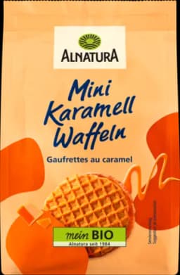 Bio Mini Karamellwaffeln von ALNATURA