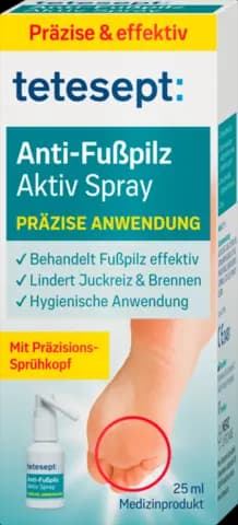 Anti-Fußpilz Sprühlösung von TETESEPT