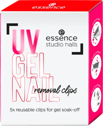 Studio Nails UV-Gel removal clips 01 hold me tight von ESSENCE