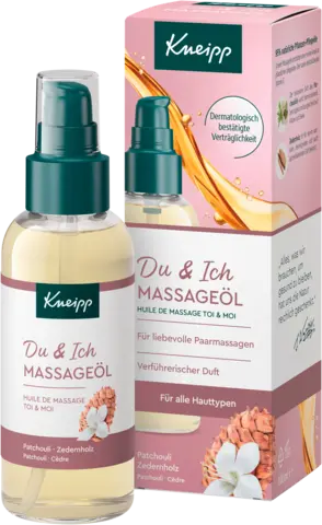 Du & Ich Massageöl von KNEIPP