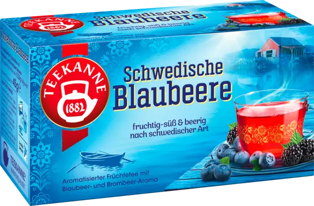 Schwedische Blaubeere Tee von TEEKANNE