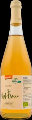 Demeter Apfelsecco Alkoholfrei 0,75l von BioObst Münch
