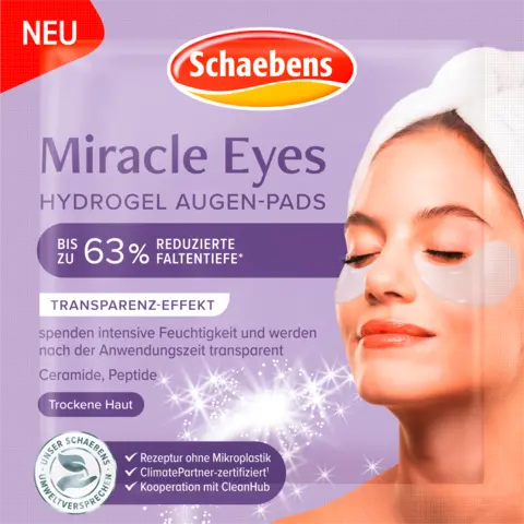 Miracle Eyes Hydrogel Augen-Pads von SCHAEBENS