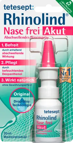 Rhinolind Abschwellendes Nasenspray von TETESEPT