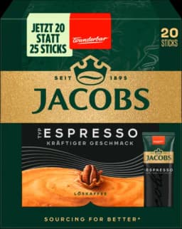 Kaffee Espresso 20ST von JACOBS