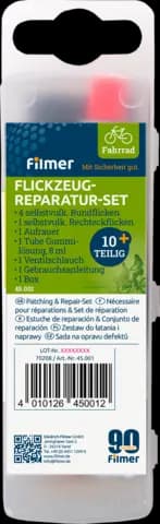 Flickzeug- & Reparatur-Set 10-teilig von FILMER