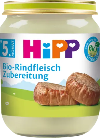 Bio Rindfleisch-Zubereitung ab 5. Monat von HIPP