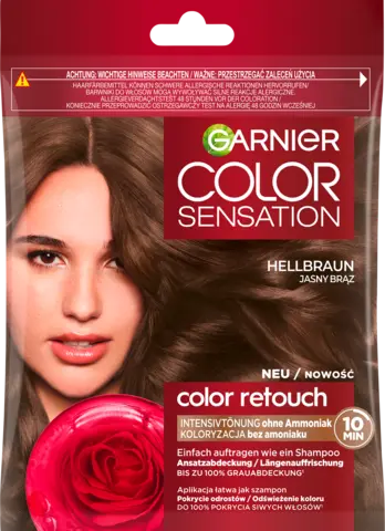 Color Sensation Intensivtönung 5.0 hellbraun von GARNIER