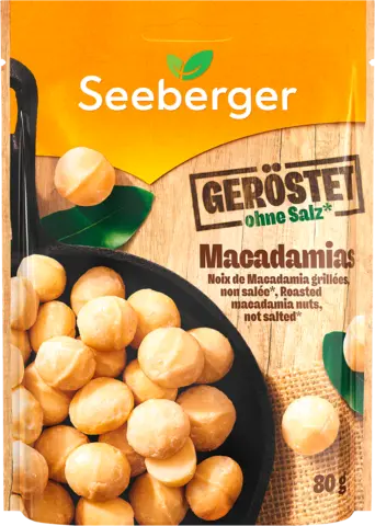 Geröstete Macadamias von SEEBERGER