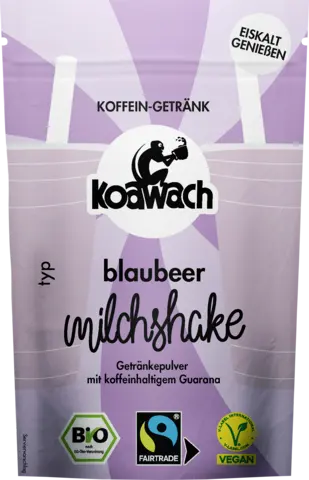 Bio Blaubeer Milchshake von KOAWACH