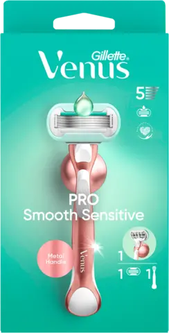 Pro Smooth Sensitive Rasierer + 1 Klinge von GILLETTE